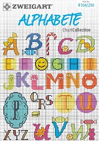 Kreuzstichheft – Alphabete