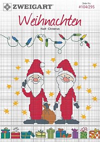 Kreuzstichheft – Weihnachten 1