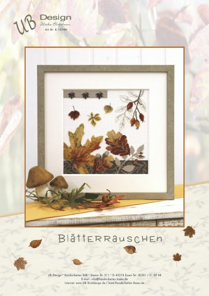 Stickanleitung – Blätterrauschen – Bild 2