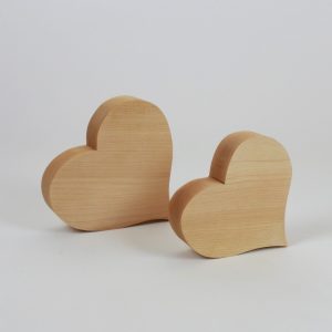 Holzherz aus Ahornholz