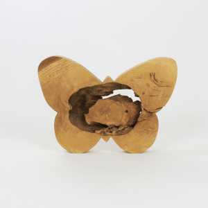 Holzschmetterling groß Eiche – Unikat