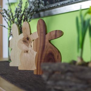 Holzhase groß | Holzdeko