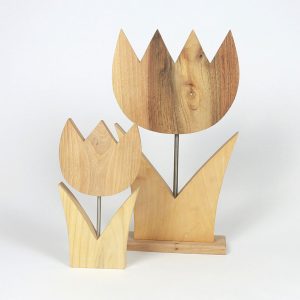 Holztulpe aus Massivholz