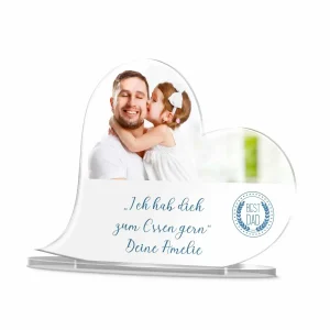Bildergeschenk mit persönlicher Widmung aus Acryl Glas
