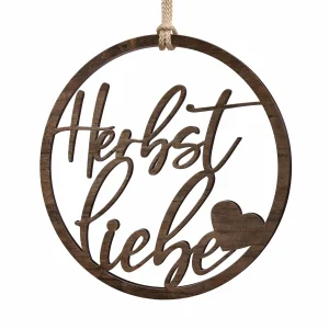 Kordel Türkranz aus Echtholz als Herbstdeko