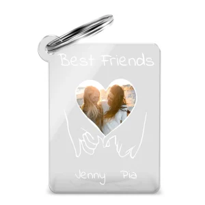 Anhänger für Beste Freunde mit Motiv und Foto