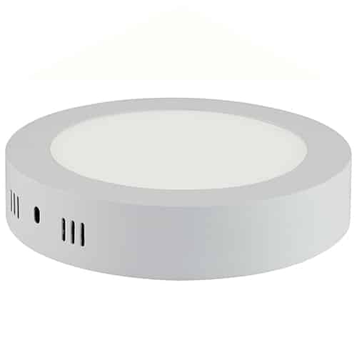 CAROLINE – 12W LED Aufputz Panel Deckenpanel Rund 4200K Naturweiss