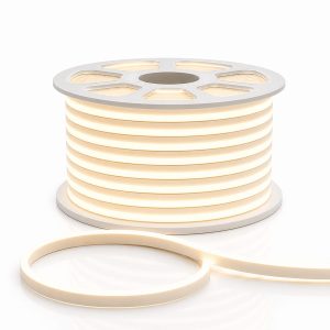 LED Streifen COB 50m 3000K warmweiß IP65 230V NeoFlex-Slim