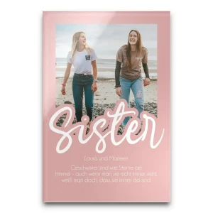 Persönliches Foto Wandbild für Deine Liebsten