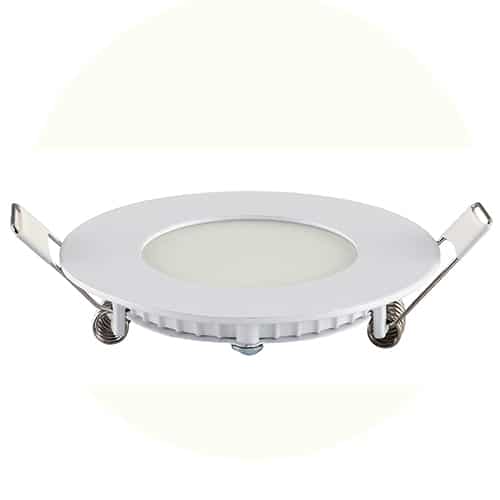 SLIM – 3W 6400K Ultraslim LED Panel Einbaustrahler Deckenleuchte Leuchte – Bild 3